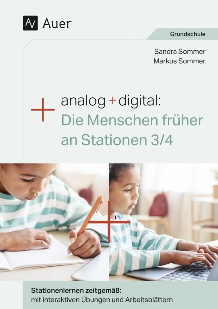 Analog + digital Die Menschen früher an Stationen