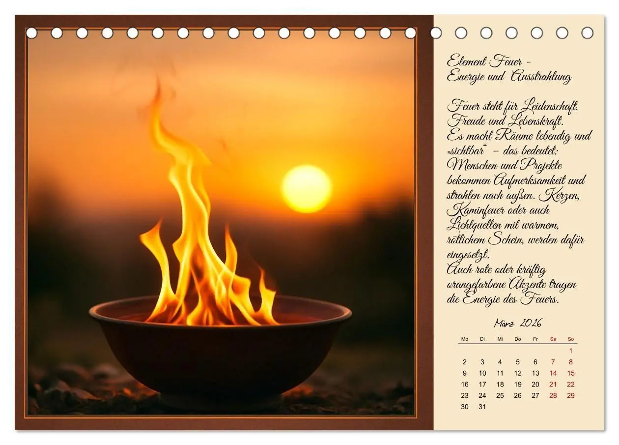 Bild: 9783516708653 | Feng Shui - Symbole für die Harmonie des Qi (Tischkalender 2026 DIN...