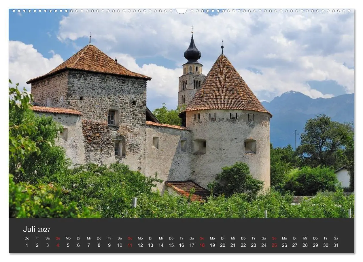 Bild: 9783594238653 | Der Vinschgau (hochwertiger Premium Wandkalender 2027 DIN A2 quer),...