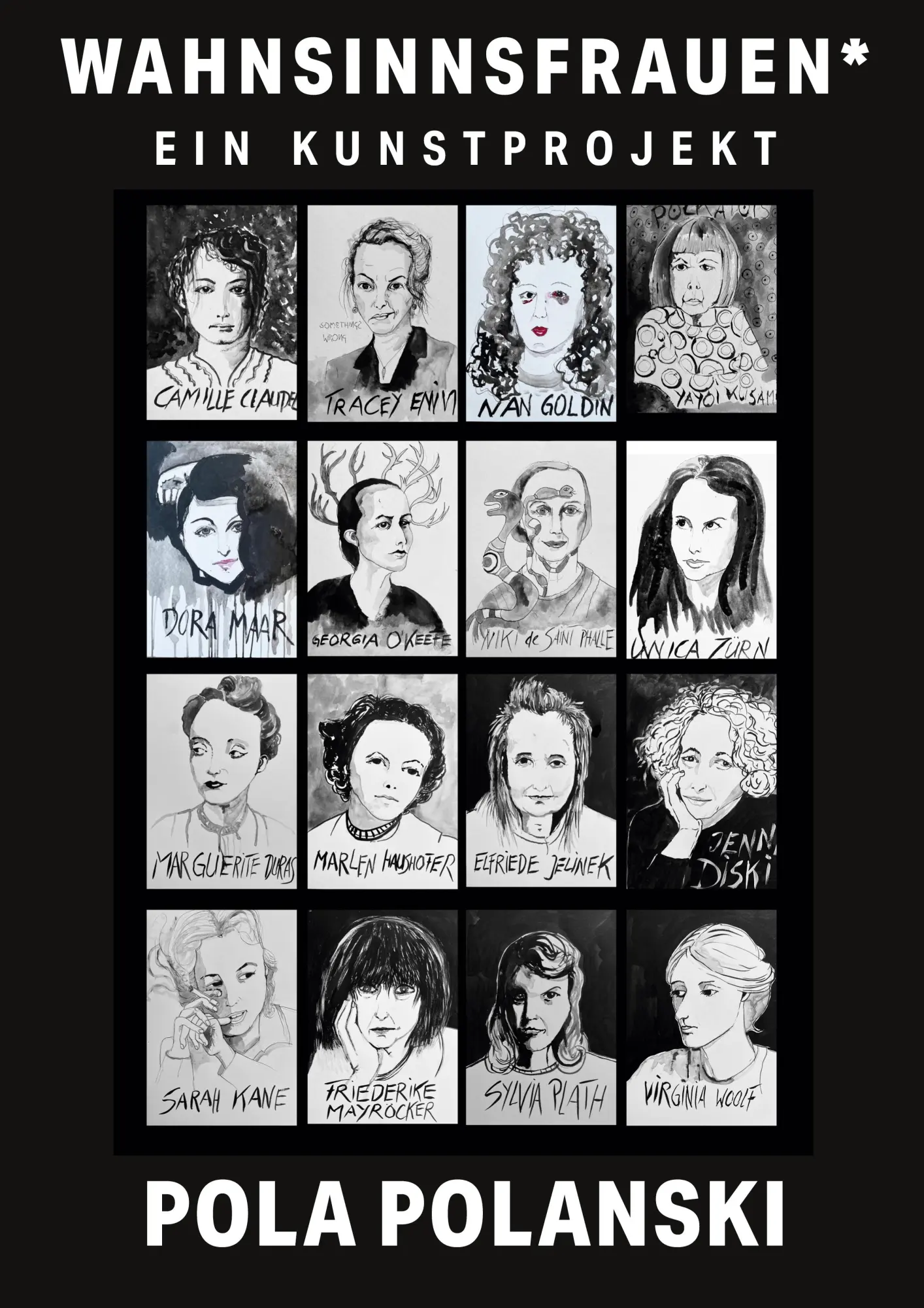 Cover: 9783769328653 | Wahnsinnsfrauen* | Ein Kunstprojekt | Pola Polanski | Taschenbuch