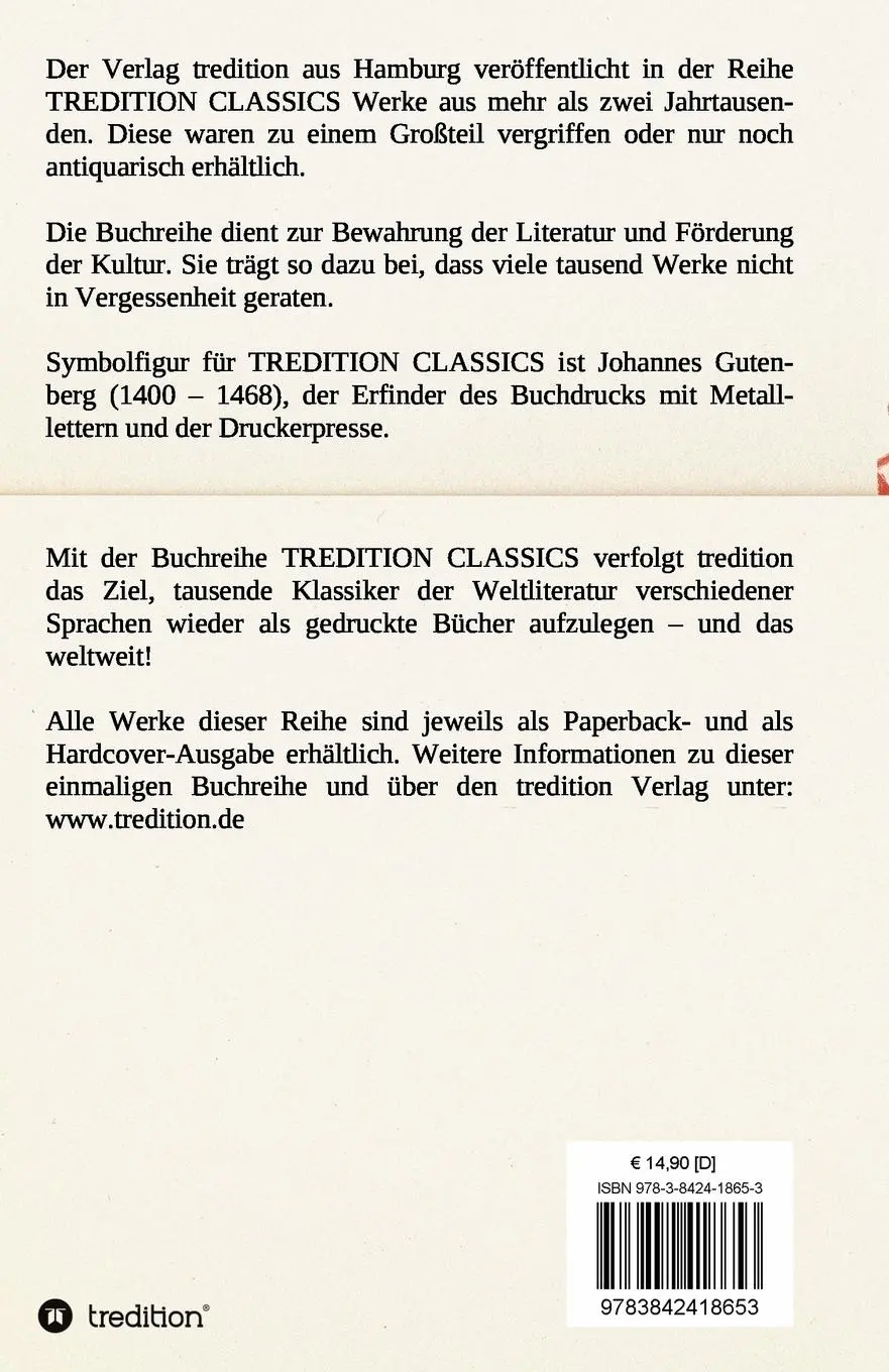 Rückseite: 9783842418653 | Frauendienst | Ulrich Von Lichtenstein | Taschenbuch | Paperback