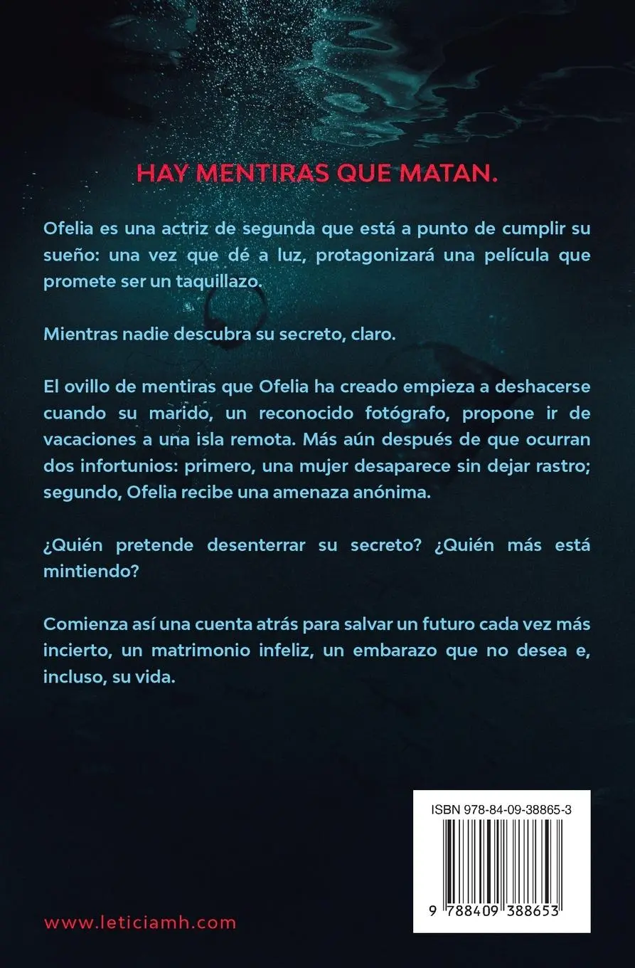 Rückseite: 9788409388653 | Mar de mentiras | Leticia Martín Hernández | Taschenbuch | Spanisch