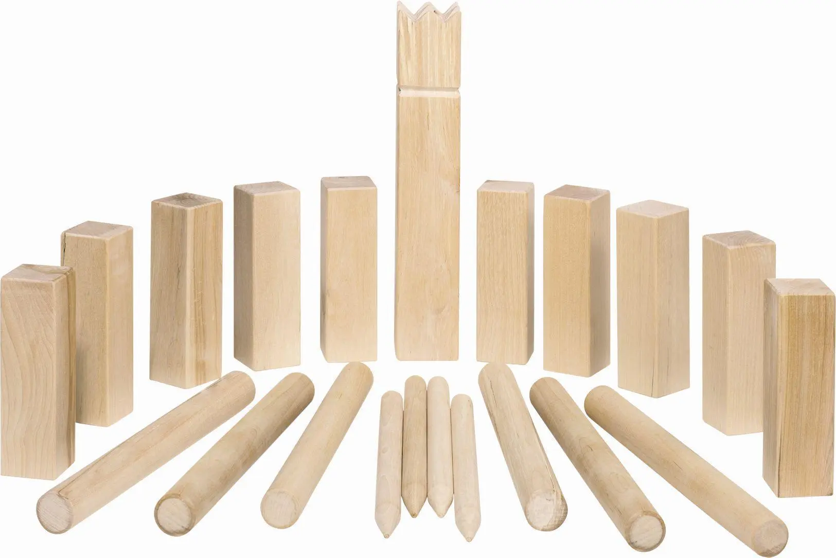 Cover: 4013594568753 | Wikingerspiel Kubb, mittlere Größe, im Baumwollbeutel | Spiel | 2024