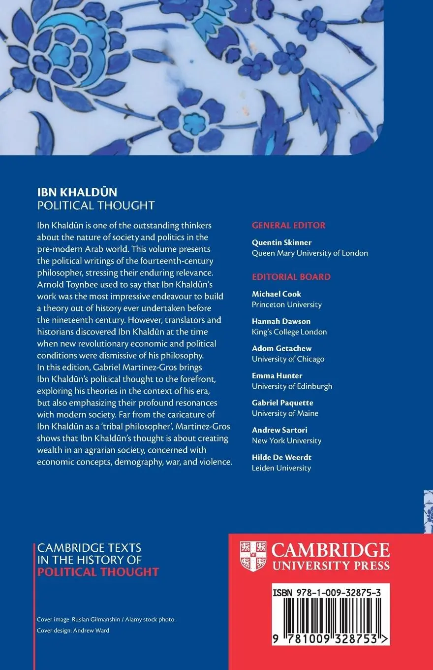 Rückseite: 9781009328753 | Ibn Khald¿n | Political Thought | Ibn Khaldun | Taschenbuch | Englisch