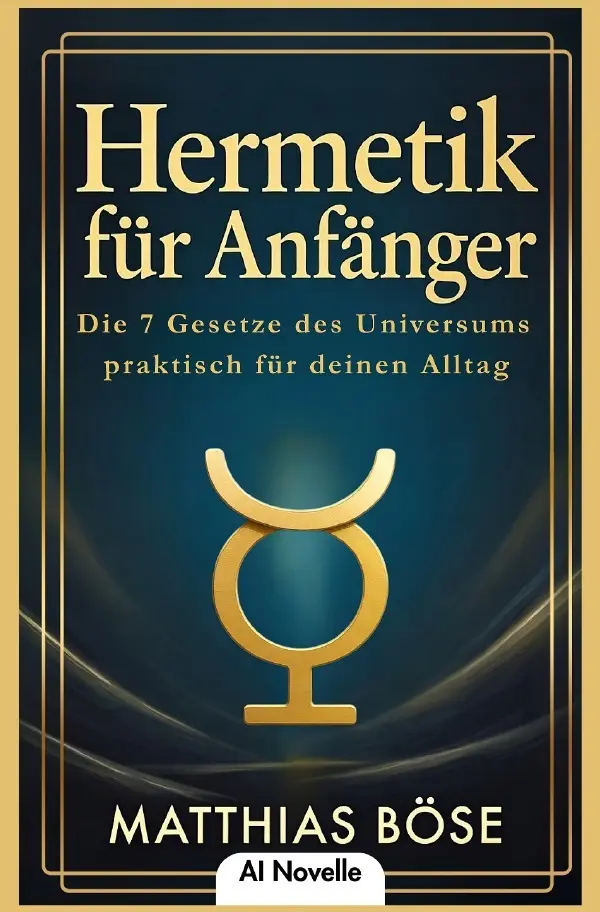 Cover: 9783565068753 | Hermetik für Anfänger | Matthias Böse Ai Novelle | Taschenbuch | 2025
