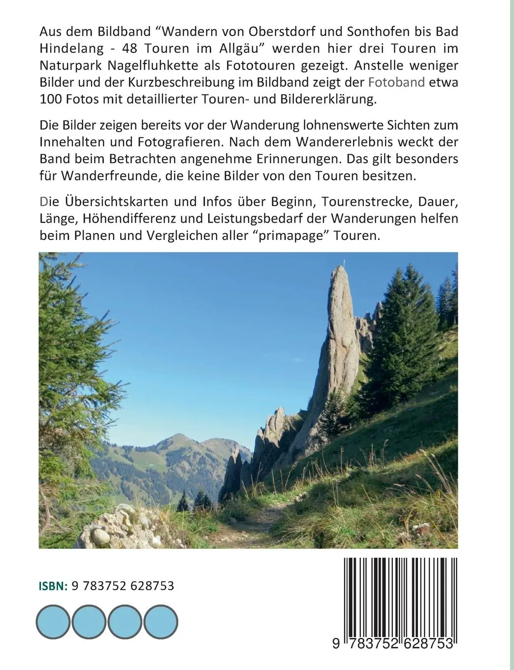 Rückseite: 9783752628753 | Naturpark Nagelfluhkette Siplingerkopf Buralpkopf Hochgrat | Schubert