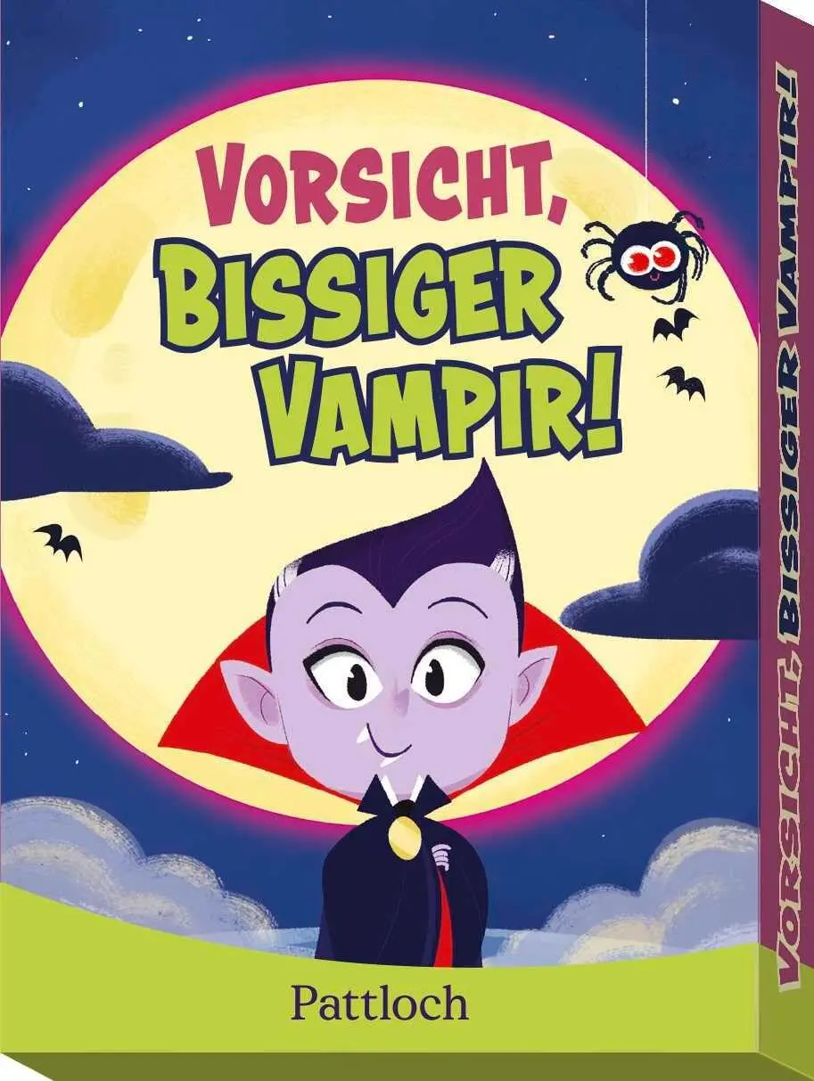 Cover: 4260308348853 | Vorsicht, bissiger Vampir! | Pattloch Verlag | Spiel | Schachtel