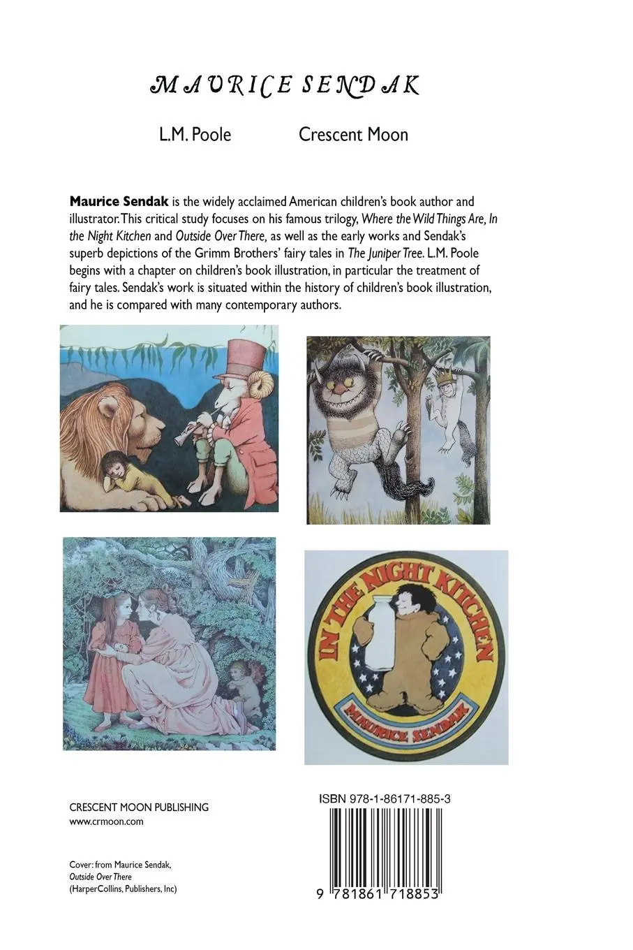 Rückseite: 9781861718853 | MAURICE SENDAK AND THE ART OF CHILDREN'S BOOK ILLUSTRATION | Poole