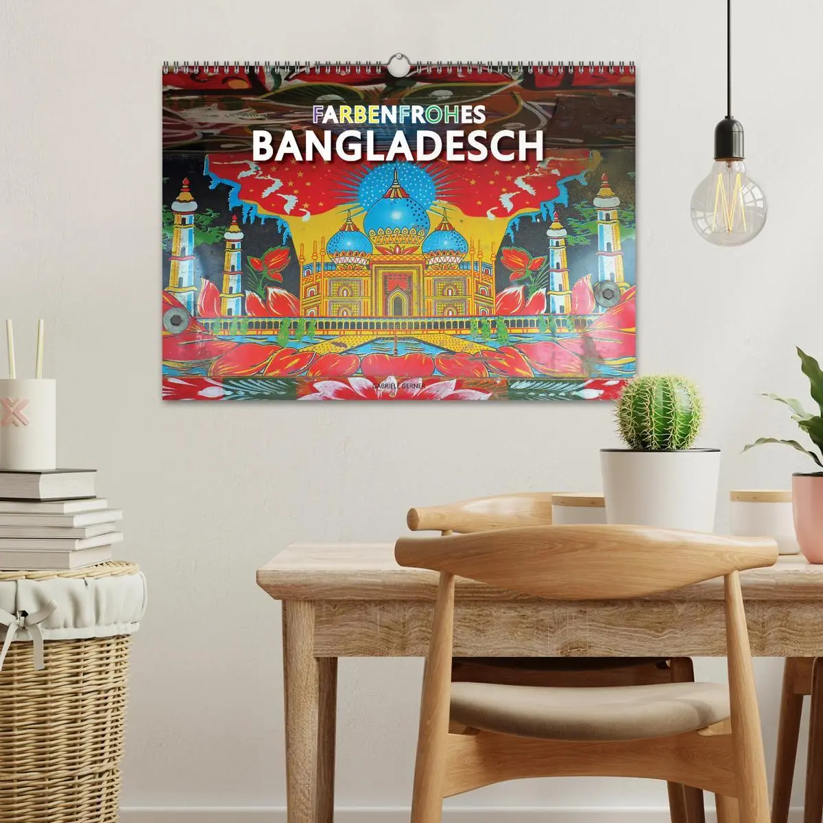Bild: 9783457458853 | Farbenfrohes Bangladesch (Wandkalender 2026 DIN A3 quer), CALVENDO...