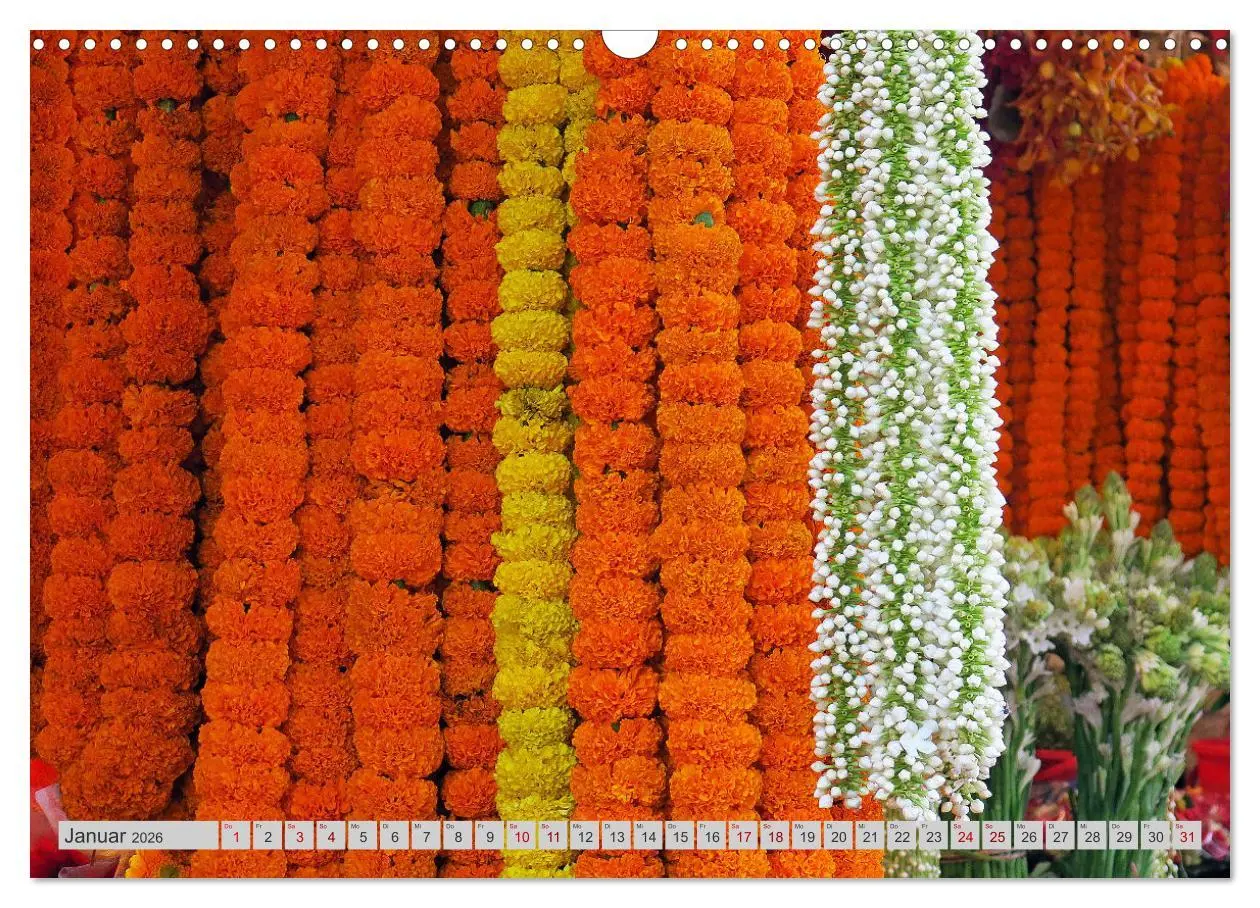 Bild: 9783457458853 | Farbenfrohes Bangladesch (Wandkalender 2026 DIN A3 quer), CALVENDO...