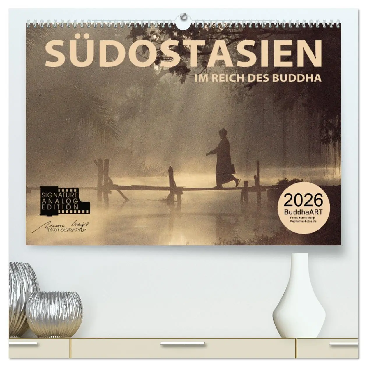 Cover: 9783457698853 | SÜDOSTASIEN Im Reich des Buddha (hochwertiger Premium Wandkalender...