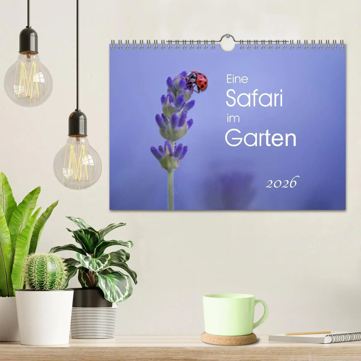 Bild: 9783457908853 | Eine Safari im Garten (Wandkalender 2026 DIN A4 quer), CALVENDO...
