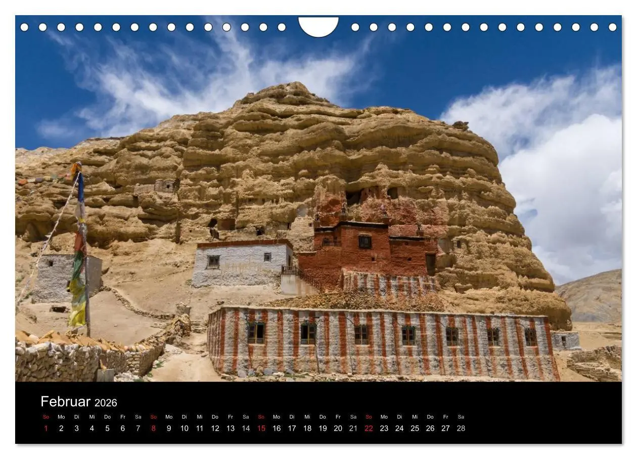 Bild: 9783516098853 | Buddhismus im Himalaya (Wandkalender 2026 DIN A4 quer), CALVENDO...