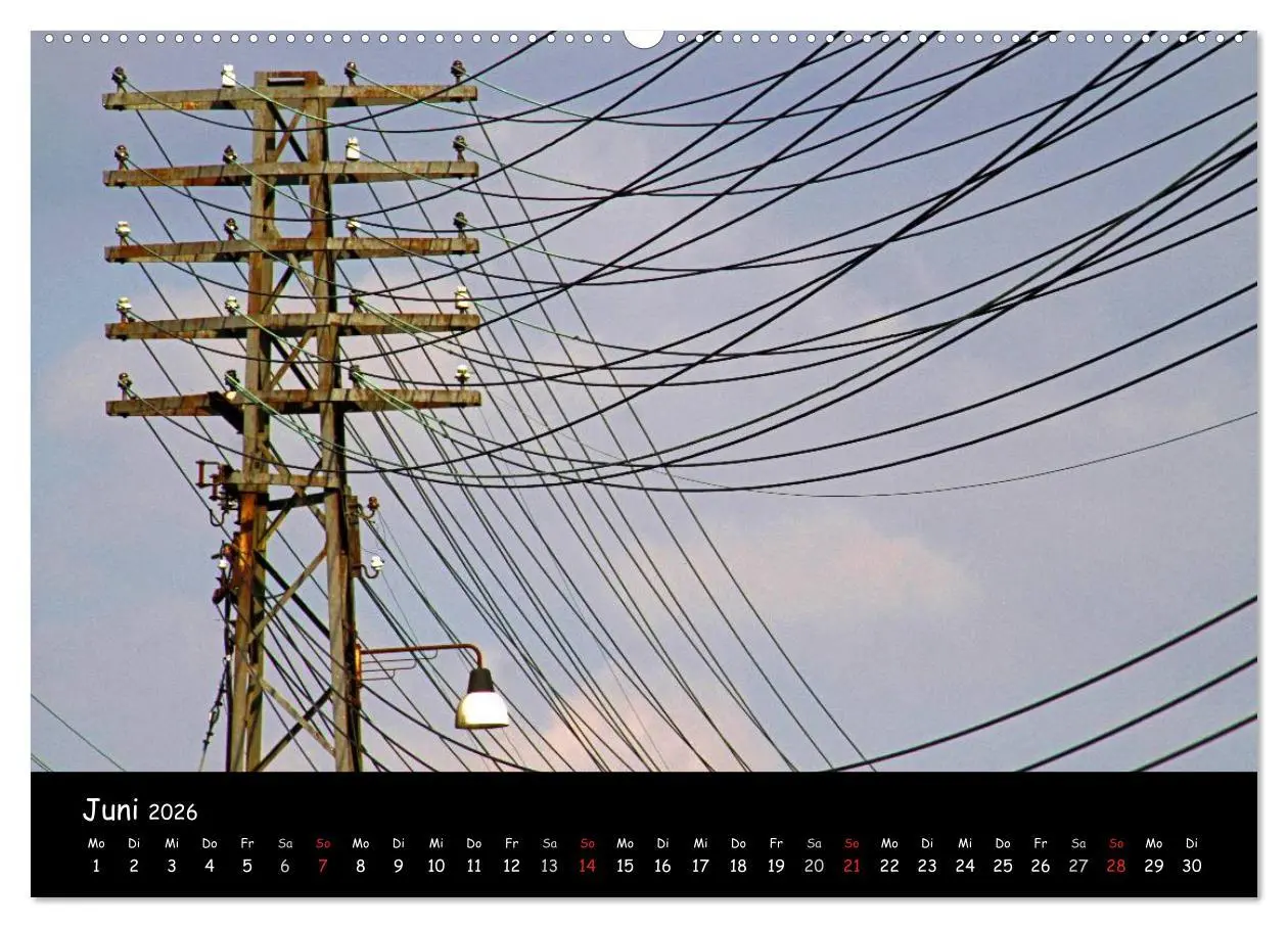Bild: 9783516168853 | Unter Strom (Wandkalender 2026 DIN A2 quer), CALVENDO Monatskalender