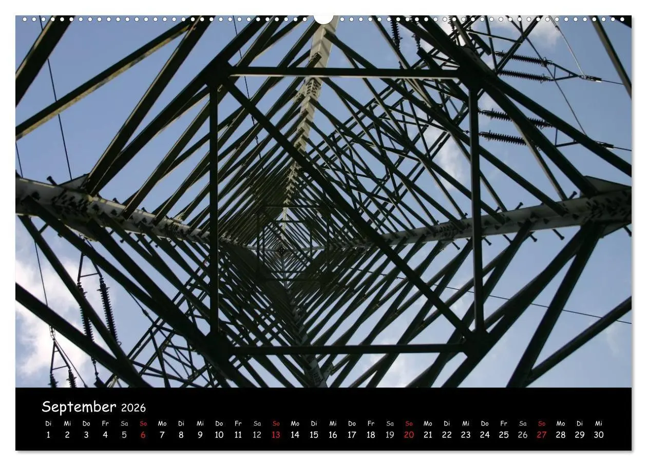 Bild: 9783516168853 | Unter Strom (Wandkalender 2026 DIN A2 quer), CALVENDO Monatskalender