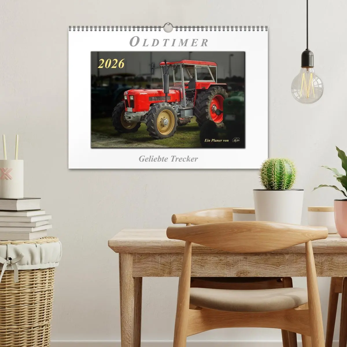 Bild: 9783516238853 | Oldtimer - geliebte Trecker (Wandkalender 2026 DIN A3 quer),...