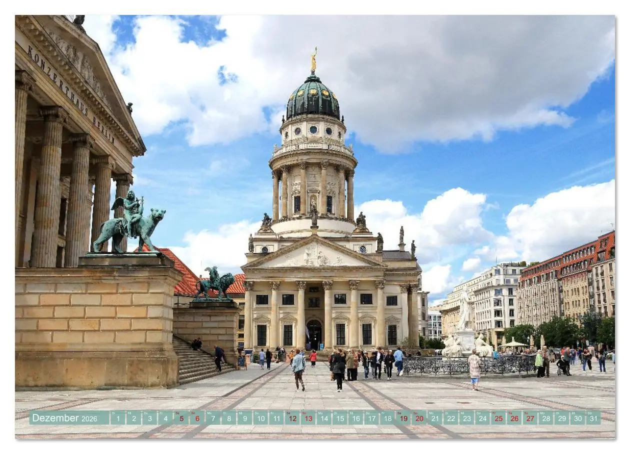 Bild: 9783516618853 | In Berlins Mitte (Wandkalender 2026 DIN A4 quer), CALVENDO...