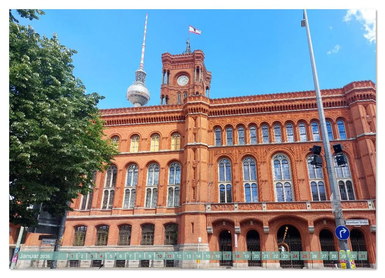 Bild: 9783516618853 | In Berlins Mitte (Wandkalender 2026 DIN A4 quer), CALVENDO...