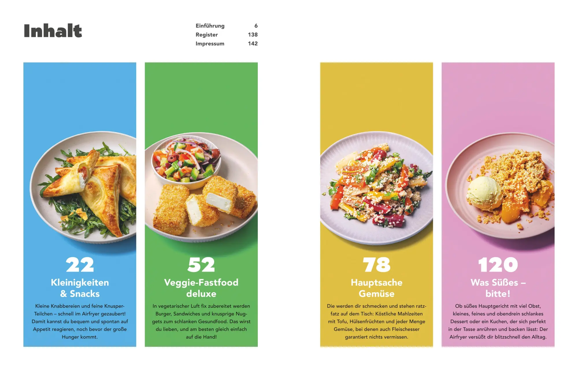 Bild: 9783833898853 | Lieblingsrezepte aus deinem Airfryer - vegetarisch | Tanja Dusy | Buch