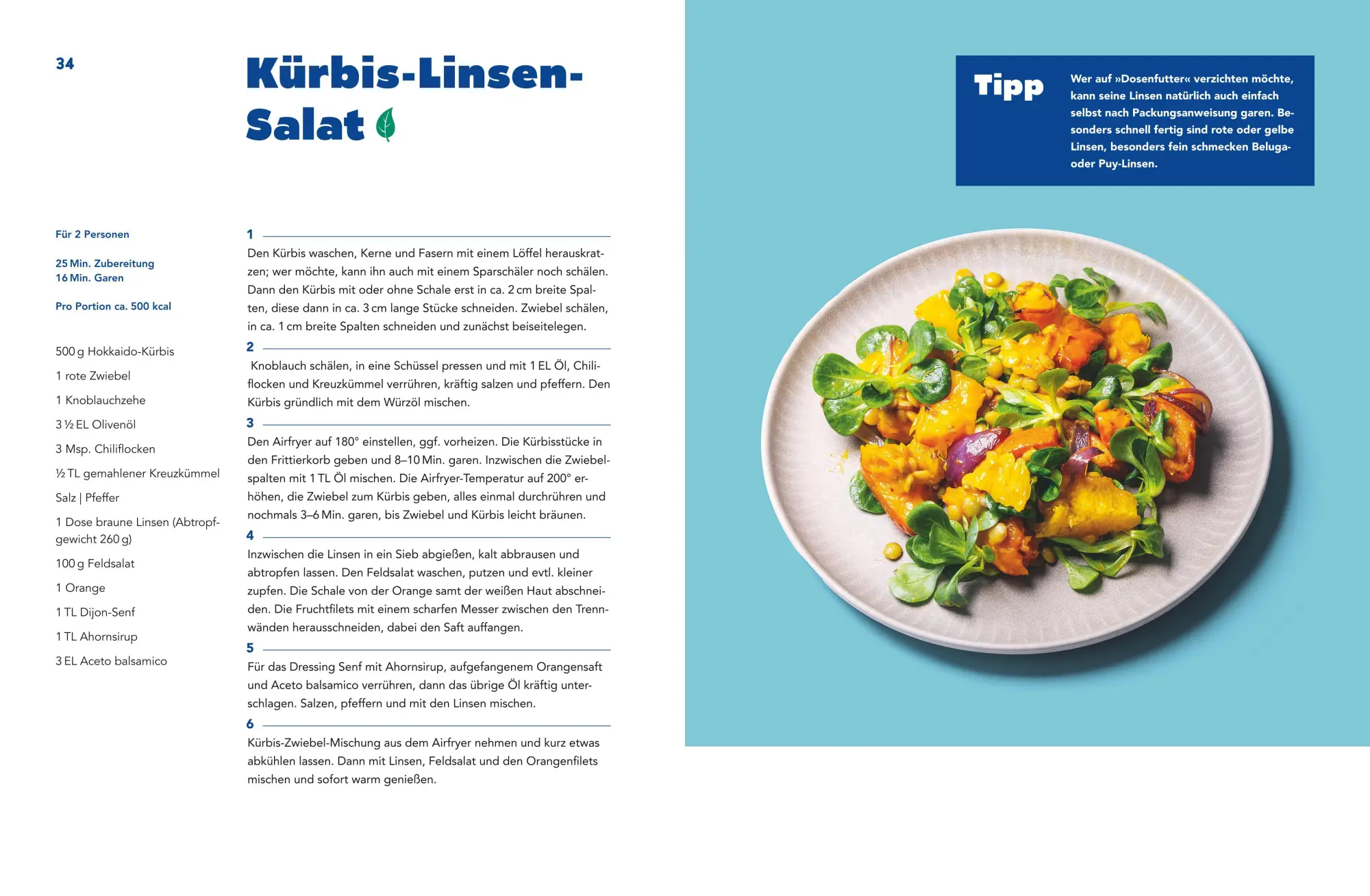 Bild: 9783833898853 | Lieblingsrezepte aus deinem Airfryer - vegetarisch | Tanja Dusy | Buch