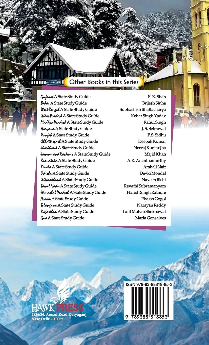 Rückseite: 9789388318853 | Himachal Pradesh | A State Study Guide | Harish Singh Rathore | Buch