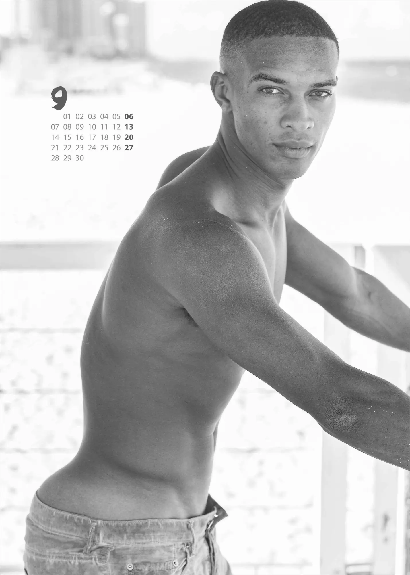Bild: 4069095008953 | Männer - Wandkalender mit 12 Fotografien im Format 50 x 70 | Kalender