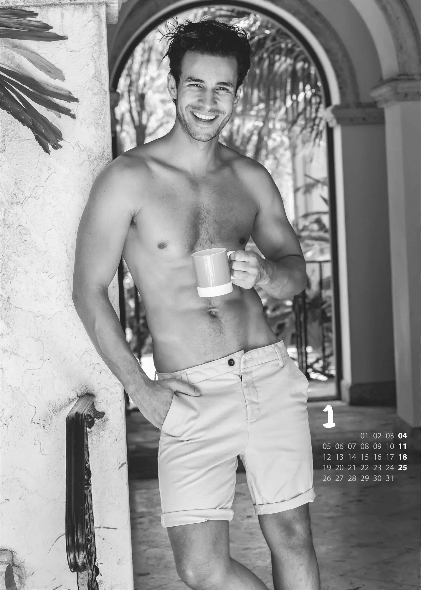 Bild: 4069095008953 | Männer - Wandkalender mit 12 Fotografien im Format 50 x 70 | Kalender
