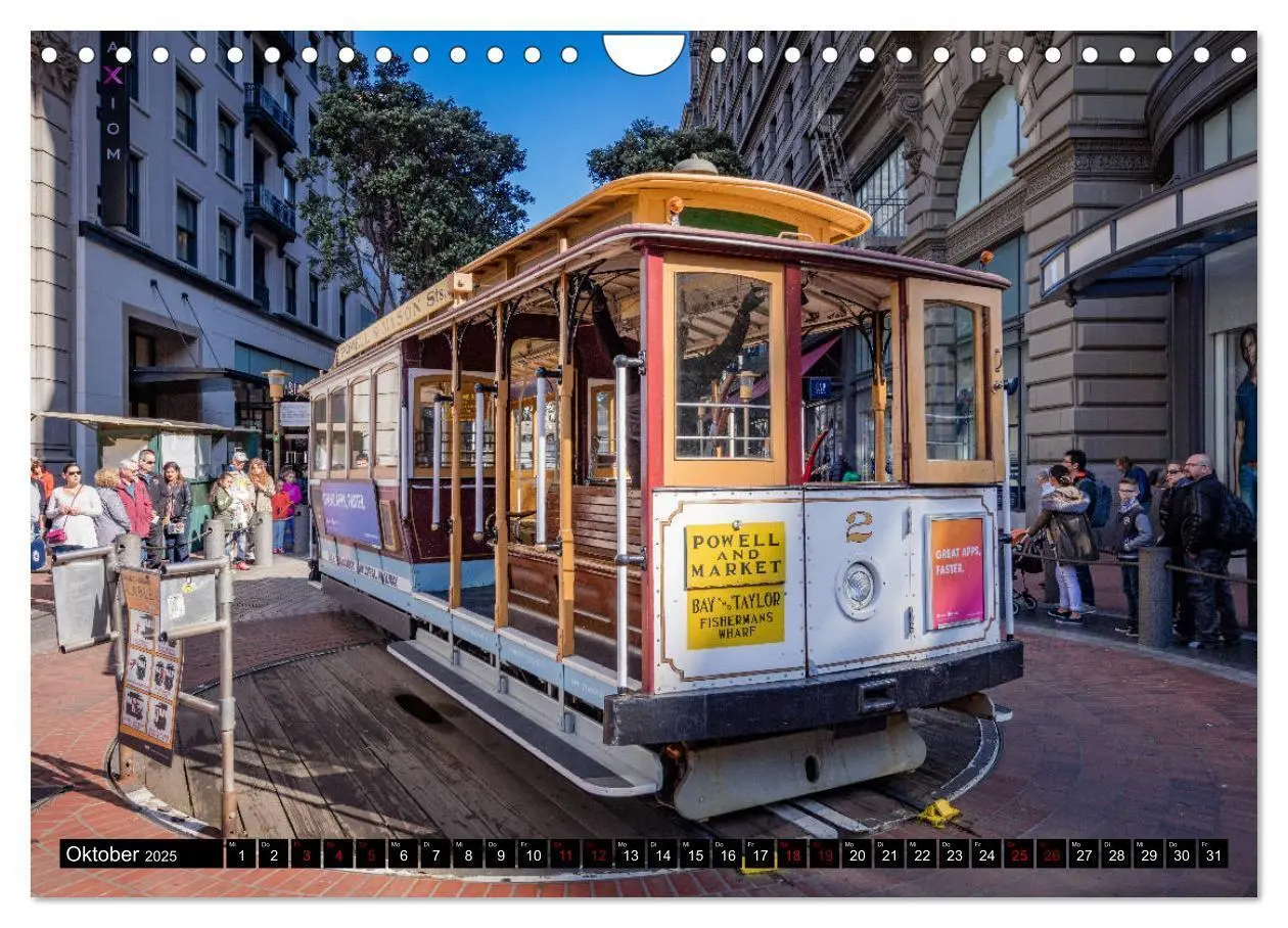 Bild: 9783435428953 | San Francisco Moments (Wandkalender 2025 DIN A4 quer), CALVENDO...