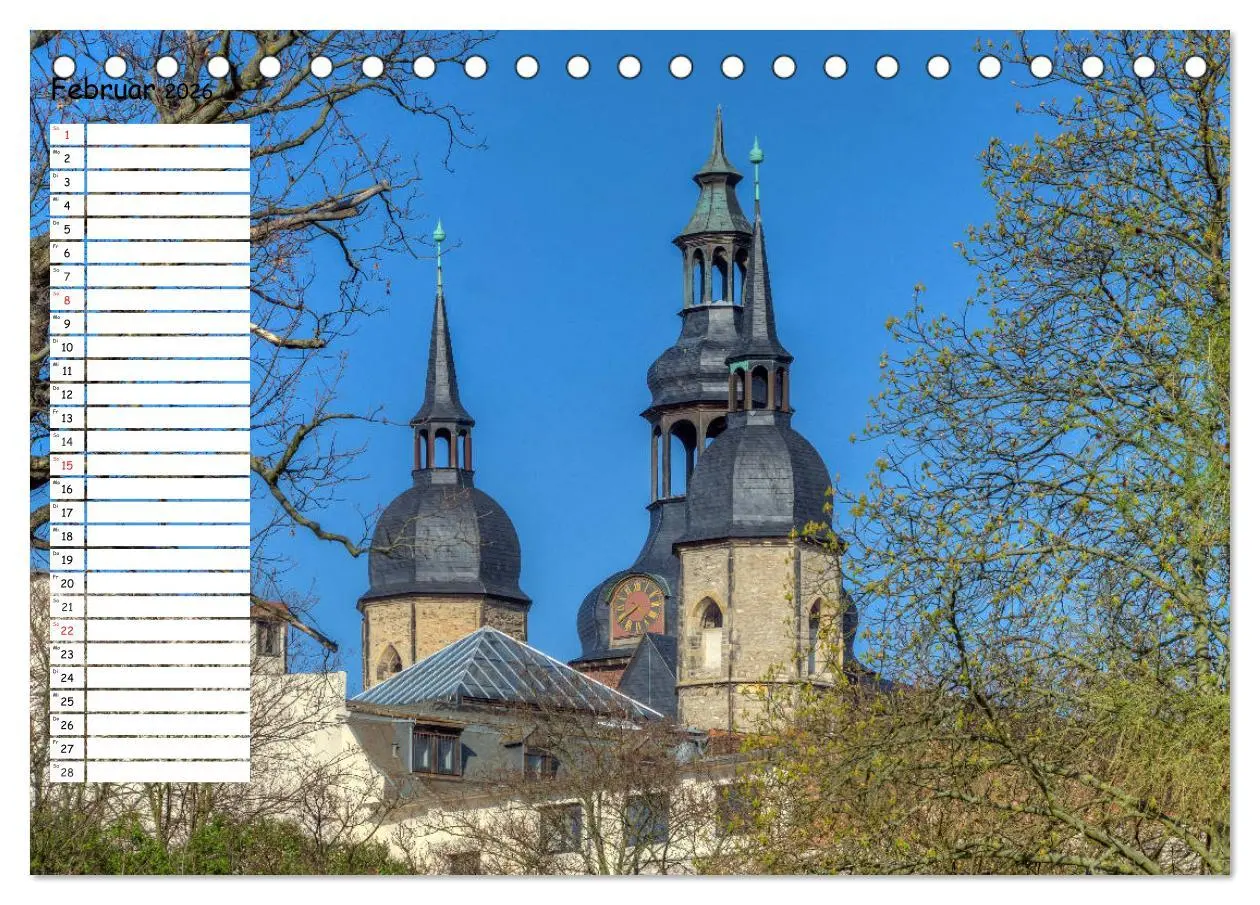 Bild: 9783457688953 | Lutherstadt Eisleben (Tischkalender 2026 DIN A5 quer), CALVENDO...