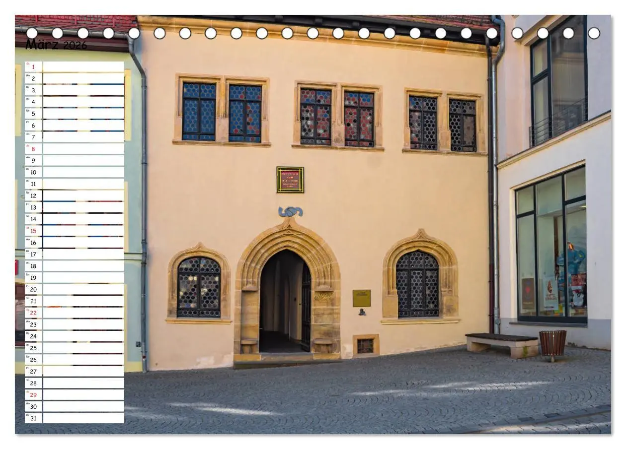 Bild: 9783457688953 | Lutherstadt Eisleben (Tischkalender 2026 DIN A5 quer), CALVENDO...