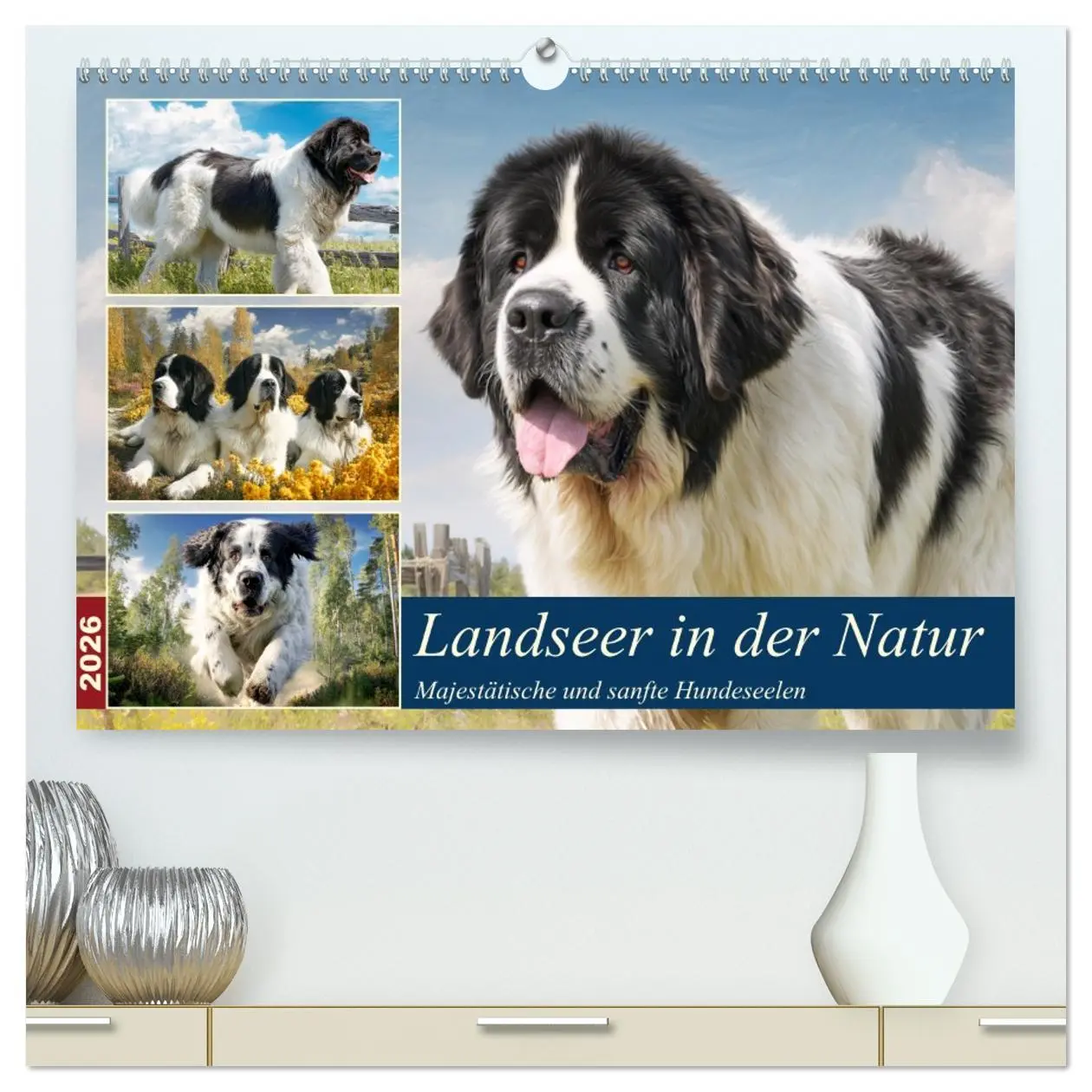 Cover: 9783457758953 | Landseer in der Natur. Majestätische und sanfte Hundeseelen...