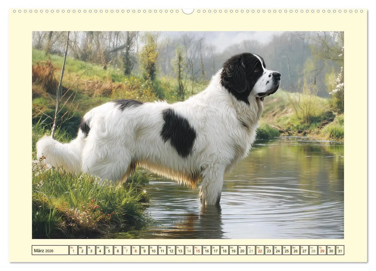 Bild: 9783457758953 | Landseer in der Natur. Majestätische und sanfte Hundeseelen...