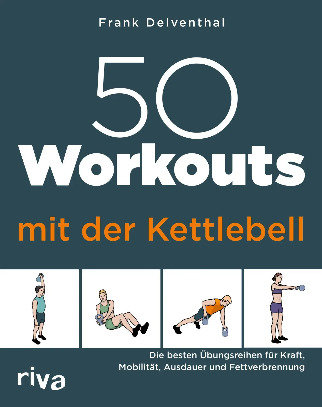 Cover: 9783742328953 | 50 Workouts mit der Kettlebell | Training zu Hause für alle Level
