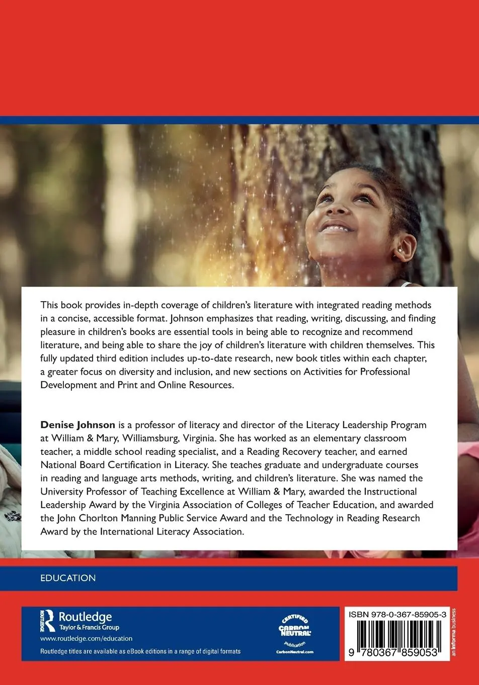 Rückseite: 9780367859053 | The Joy of Children's Literature | Denise Johnson | Taschenbuch | 2023
