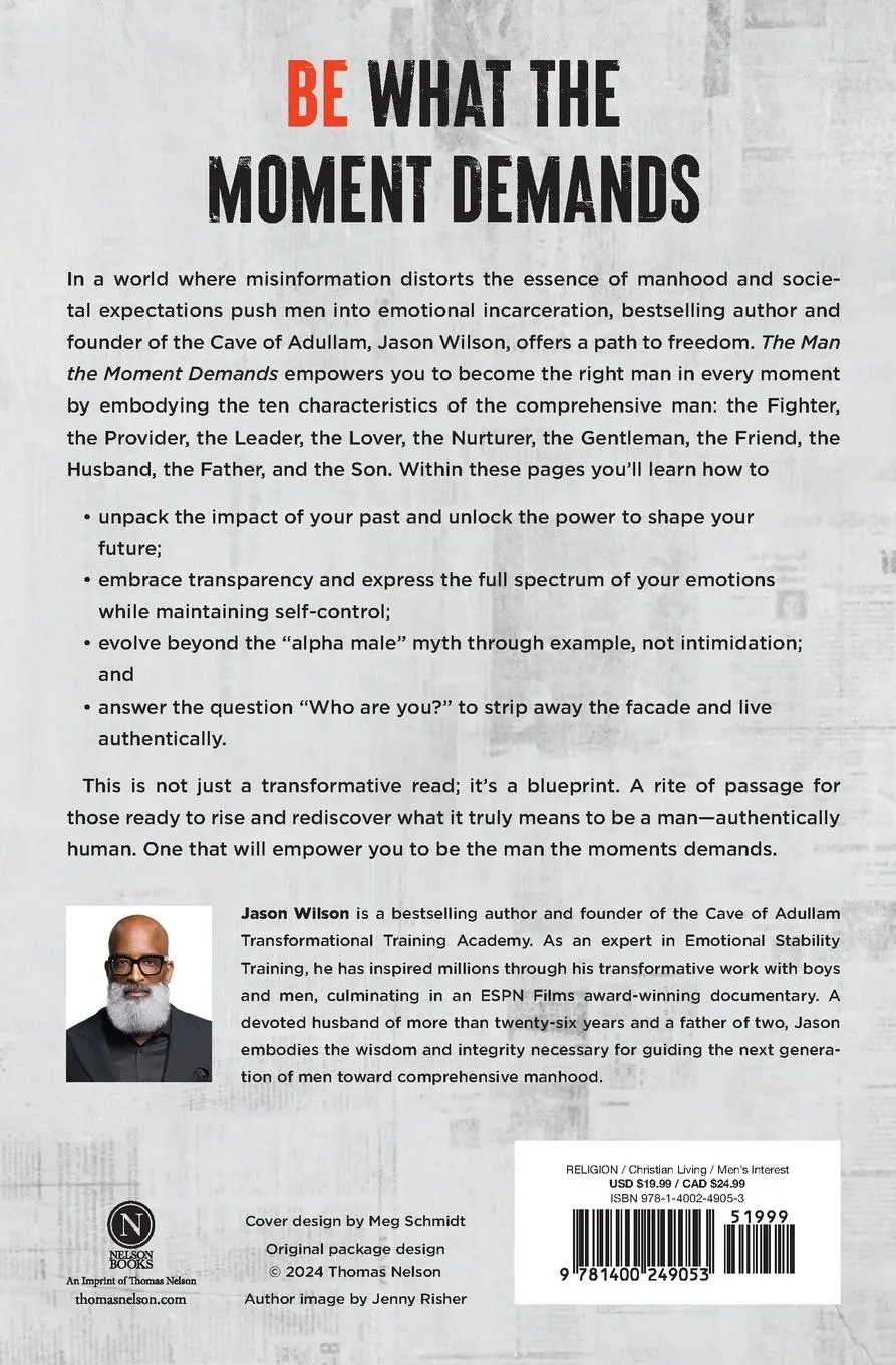 Rückseite: 9781400249053 | The Man the Moment Demands | Jason Wilson | Taschenbuch | Englisch