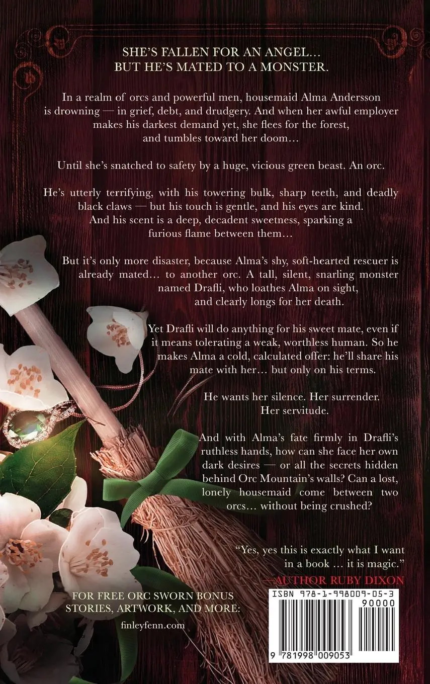 Rückseite: 9781998009053 | The Maid and the Orcs | A Monster Fantasy Romance | Finley Fenn | Buch