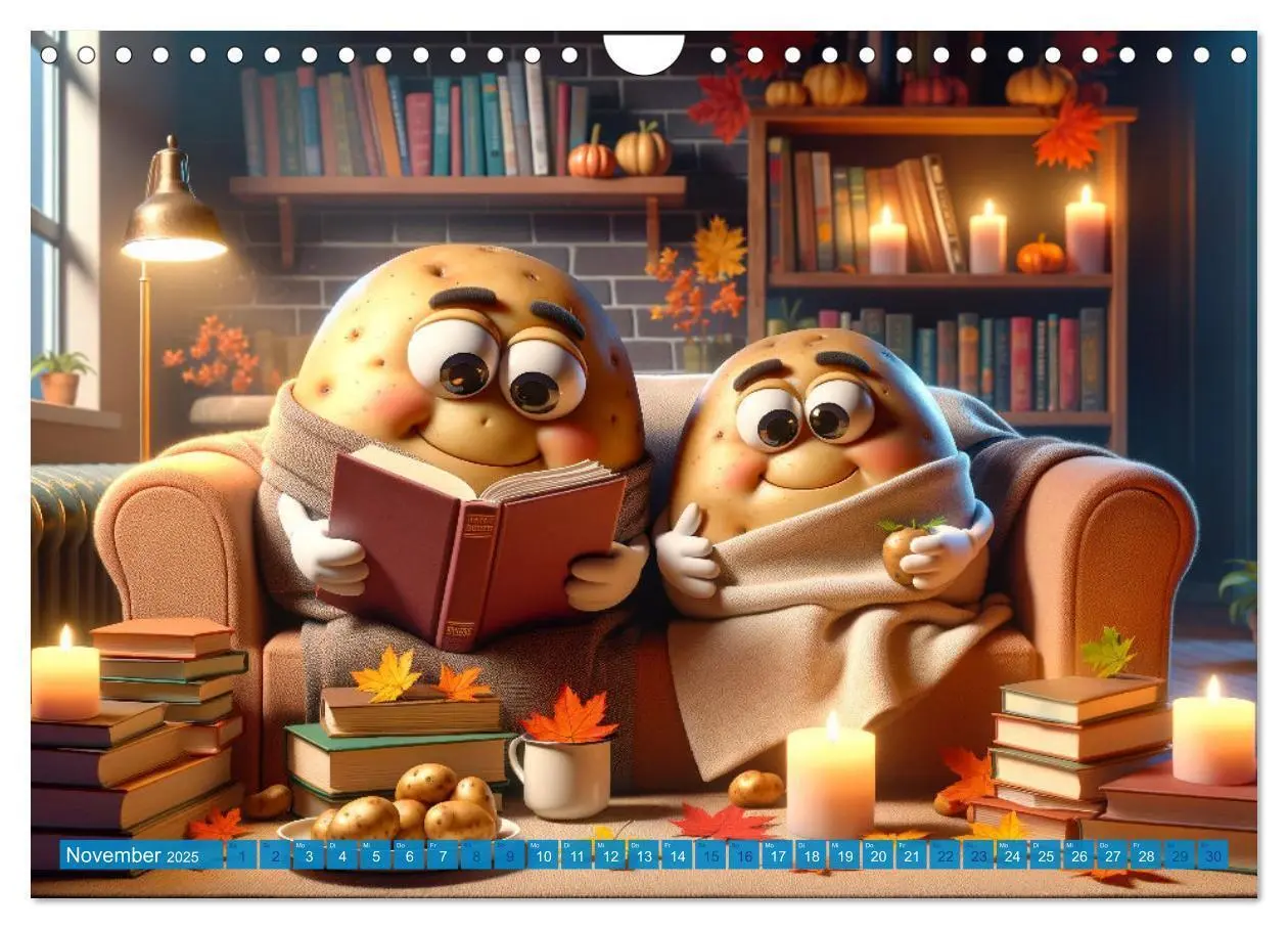 Bild: 9783383779053 | Couch Potatoes: Ein Jahr voll Komfort und Spaß (Wandkalender 2025...