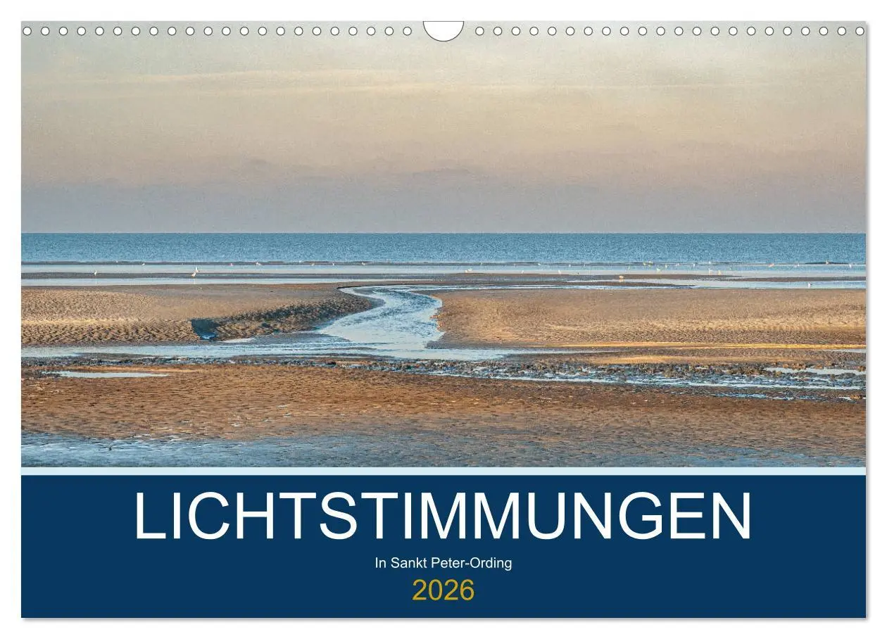 Cover: 9783457719053 | Lichtstimmungen in Sankt Peter-Ording (Wandkalender 2026 DIN A3...