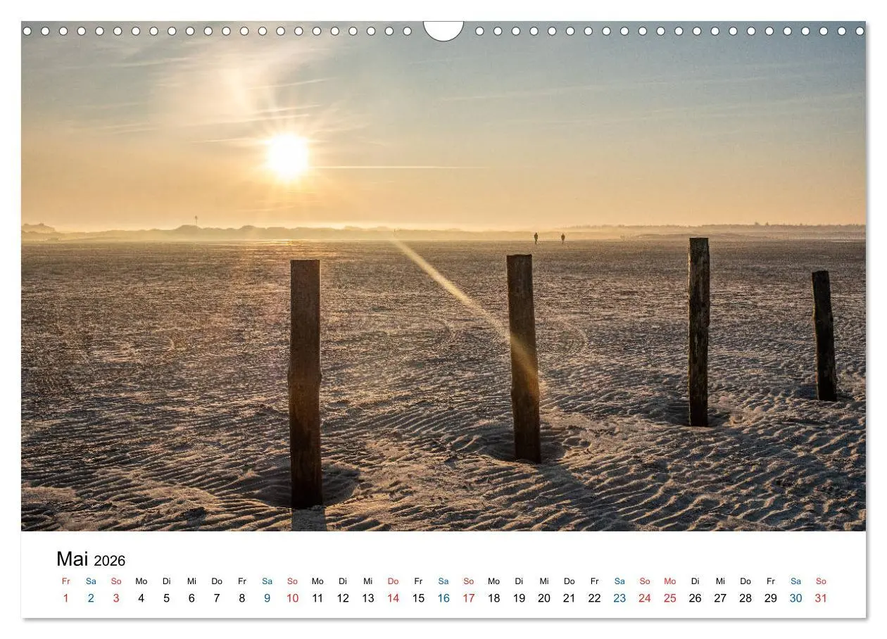 Bild: 9783457719053 | Lichtstimmungen in Sankt Peter-Ording (Wandkalender 2026 DIN A3...