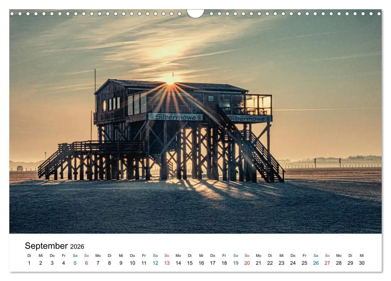 Bild: 9783457719053 | Lichtstimmungen in Sankt Peter-Ording (Wandkalender 2026 DIN A3...