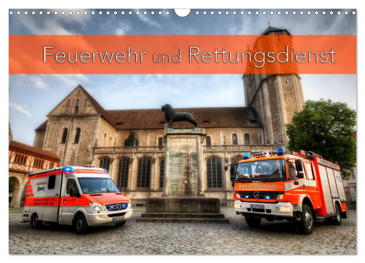 Cover: 9783457889053 | Feuerwehr und Rettungsdienst (Wandkalender 2026 DIN A3 quer),...