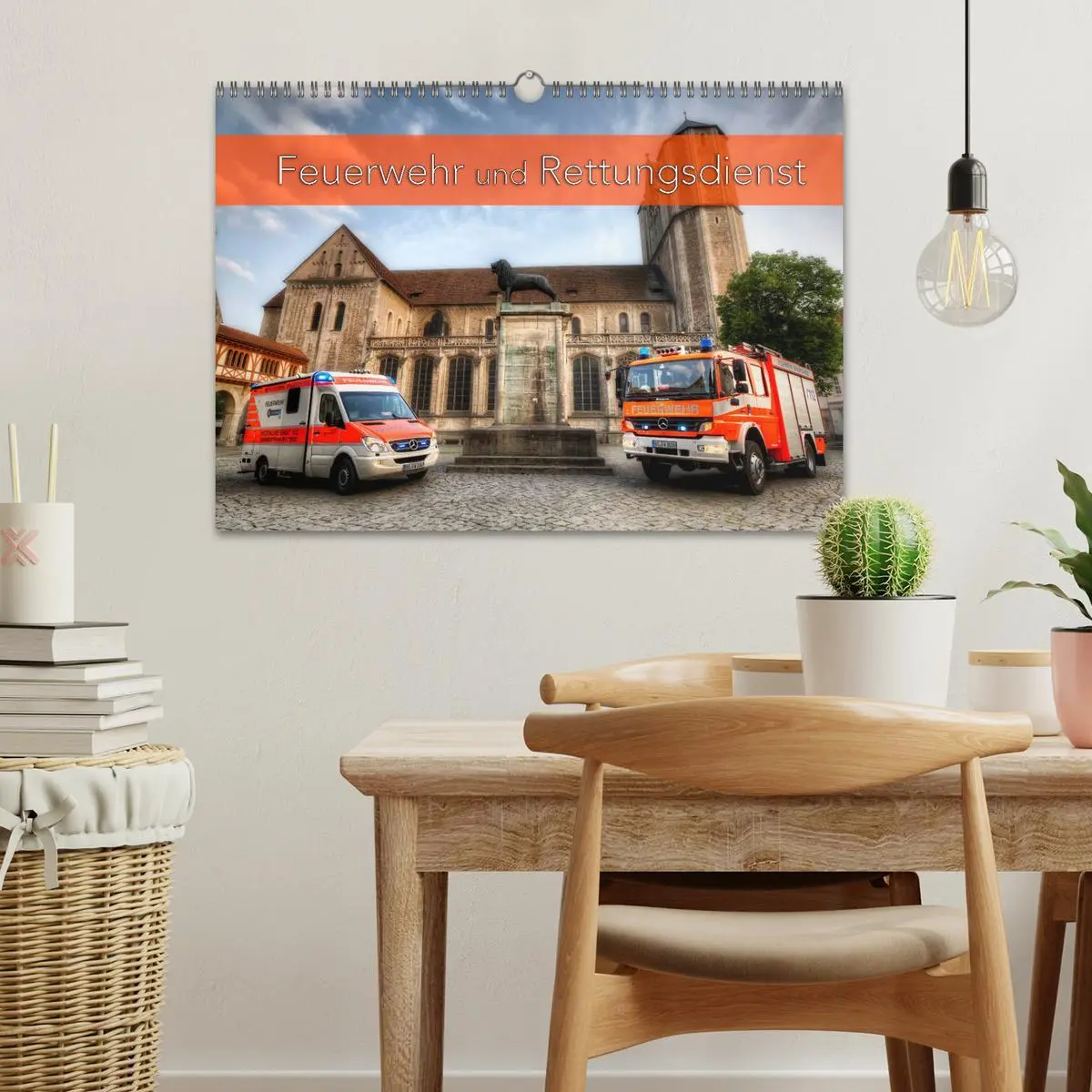 Bild: 9783457889053 | Feuerwehr und Rettungsdienst (Wandkalender 2026 DIN A3 quer),...