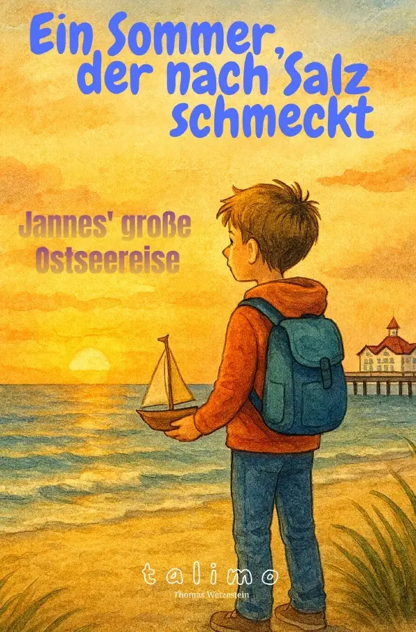 Cover: 9783565319053 | Ein Sommer, der nach Salz schmeckt | Jannes große Ostsee-Reise.DE