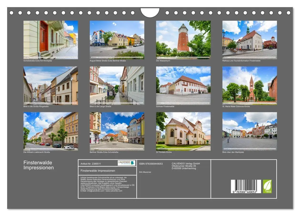 Bild: 9783569449053 | Finsterwalde Impressionen (Wandkalender 2027 DIN A4 quer), CALVENDO...