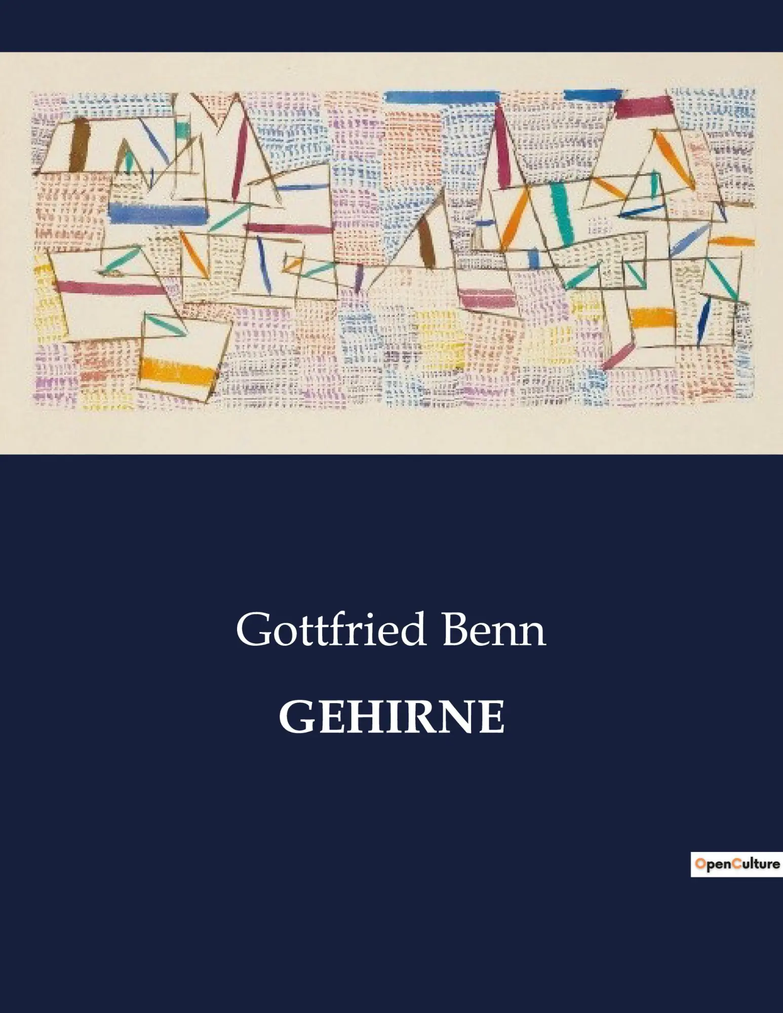 Cover: 9791041939053 | GEHIRNE | Gottfried Benn | Taschenbuch | 36 S. | Deutsch | 2023