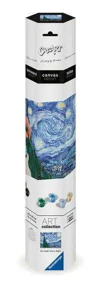 Cover: 4005556239153 | CreArt, Malen nach Zahlen Canvas Leinwand - Leinwand Sternennacht...