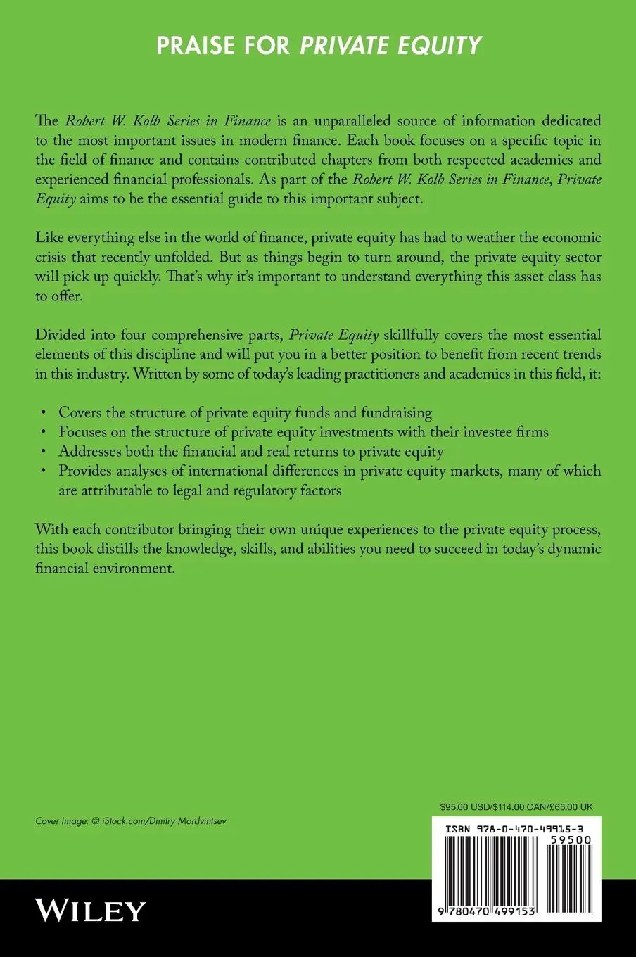 Rückseite: 9780470499153 | Private Equity | Fund Types, Risks and Returns, and Regulation | Buch