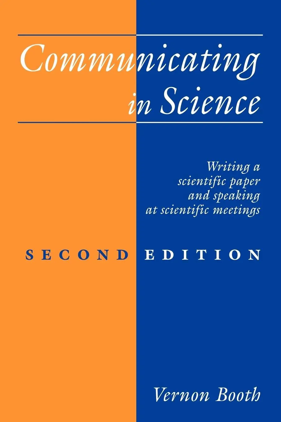 Cover: 9780521429153 | Communicating in Science | Booth (u. a.) | Taschenbuch | Englisch