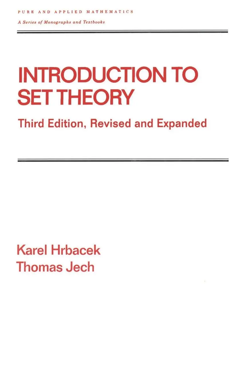 Cover: 9780824779153 | Introduction to Set Theory, Revised and Expanded | Hrbacek (u. a.)