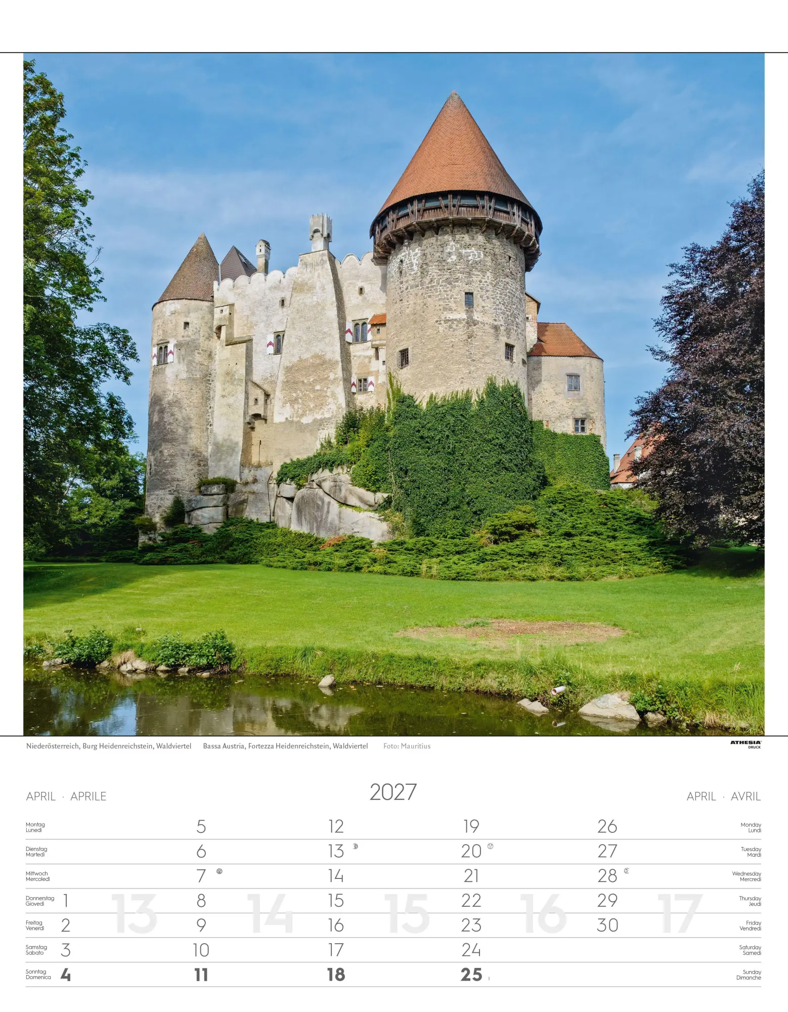 Bild: 9788868399153 | Österreich Kalender 2027 | Austria | Athesia-Tappeiner Verlag | 14 S.